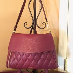 Vera Bradley Quilted Ella Leather Purse